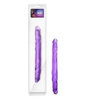 B YOURS 14 DOUBLE DILDO PURPLE '