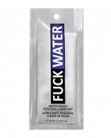 FUCK WATER .3 OZ CLEAR WATER BASED LUBRICANT PILLOW PACKS