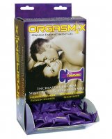 Orgasmix Orgasm Enhancement Gel - 2cc Pillow Packs - Display of 144
