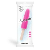Love To Love I SCREAM Silicone Dong Rose