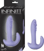 INFINITT ROTATING LAVENDER DUAL MASSAGER