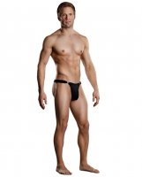 Male Power Bong Clip Thong Black S/M