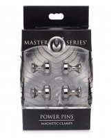 Master Series Power Pins Magnetic Nipple Clamp Set