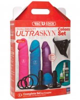 Vac-U-Lock Dual Density Ultraskyn Set - Asst. Colors