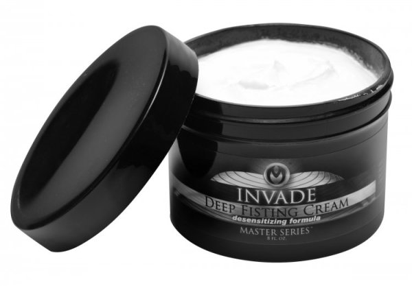 MASTER SERIES INVADE DEEP FISTING CREAM 8 OZ