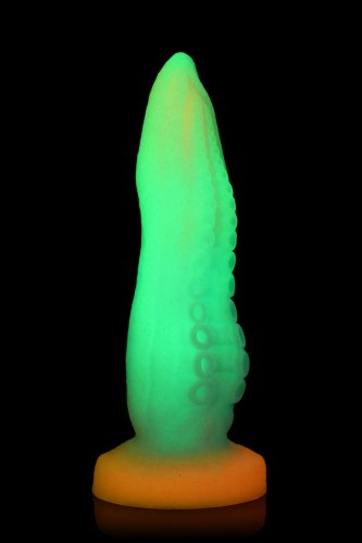 CREATURE COCKS TENTA-COCK GLOW IN THE DARK SILICONE DILDO