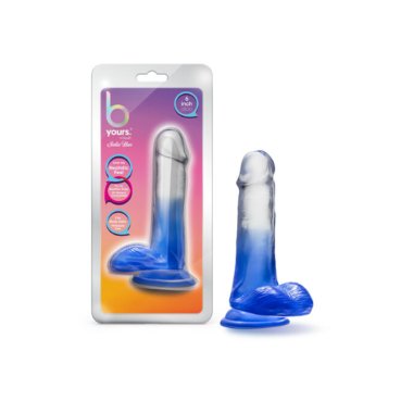 B Yours Stella Blue - 7" Dildo - Blue