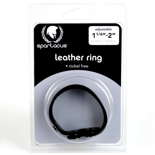 NICKEL FREE LEATHER COCK RING