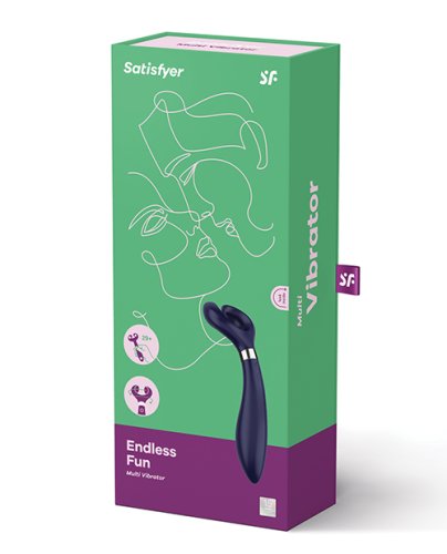 Satisfyer Endless Fun Multi Vibrator - Blue