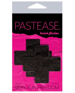 Pastease Basic Plus X Liquid Cross - Black O/S