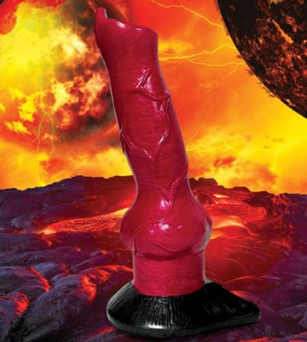 CREATURE COCKS HELL HOUND CANINE PENIS SILICONE