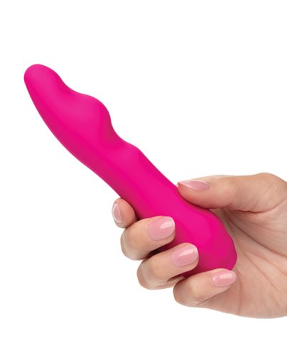 Gia Curved Pleaser - Pink