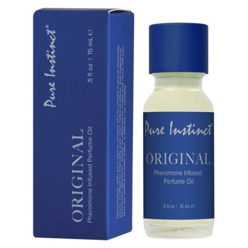 PURE INSTINCT PHEROMONE INFUSED PERFUME OIL EAU DE PARFUM ORIGINAL .5FL OZ/15ML