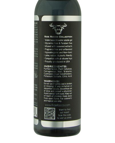 RIDE ROCCO WATER BASED LUBE 4.2 OZ(OUT UNTIL JULY)