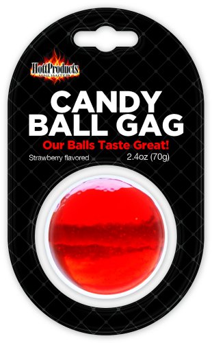 CANDY BALL GAG STRAWBERRY