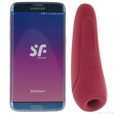 Satisfyer Curvy 1+ RoseRed **Connect App