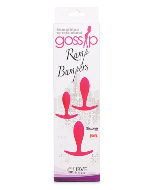 GOSSIP RUMP BUMPERS ANAL TRAINER SET MAGENTA