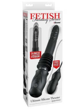 FETISH FANTASY ULTIMATE SILICONE THRUSTER - BLACK