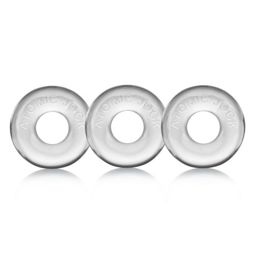 RINGER 3 PK COCKRING CLEAR (NET)