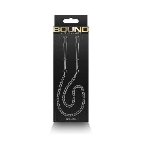 Bound Nipple Clamps - DC3 - Gunmetal