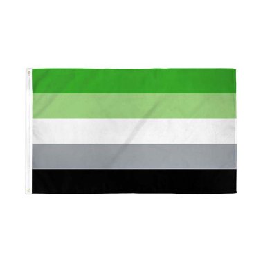 Aromantic Pride Flag 3' x 5' Polyester