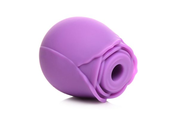 GOSSIP ROSE 10X SILICONE CLIT SUCTION STIMULATOR VIOLET