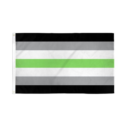 Agender Pride Flag 3\' x 5\' Polyester