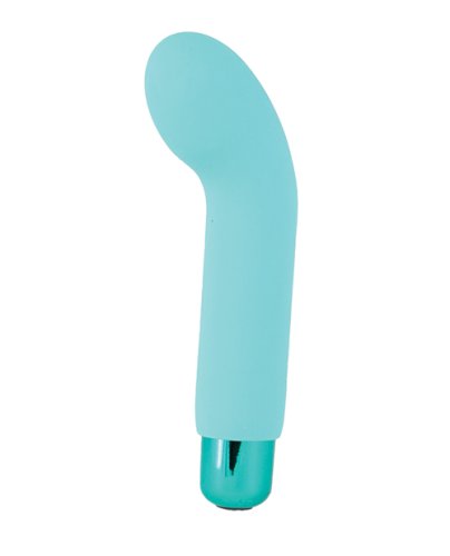 Sara\'s Spot Rechargeable Bullet w/G Spot Sleeve - 10 Functions Teal