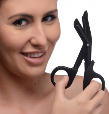 Heavy Duty Bondage Scissors - Black