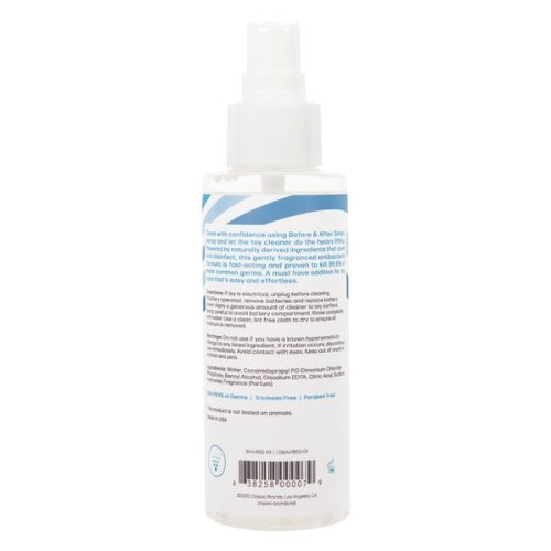 Spray Toy Cleaner Refresh 4oz | 120mL