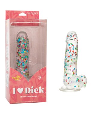 NAUGHTY BITS I LOVE DICK HEART FILLED DONG