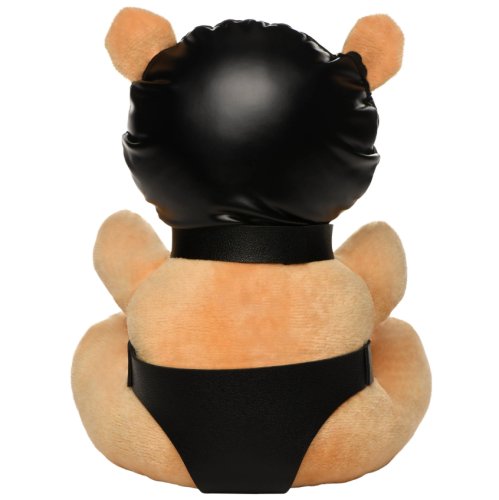 Hooded Bondage Teddy Bear Plush