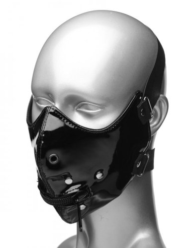 MASTER SERIES LEKTOR ZIPPER MOUTH MUZZLE