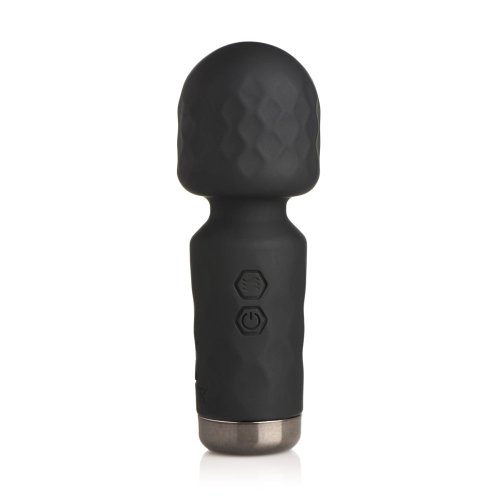 10X Mini Silicone Wand - Black