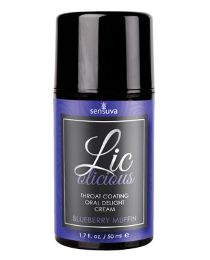 Lic O Licious Oral Delight Cream - 1.7 oz Blueberry Muffin