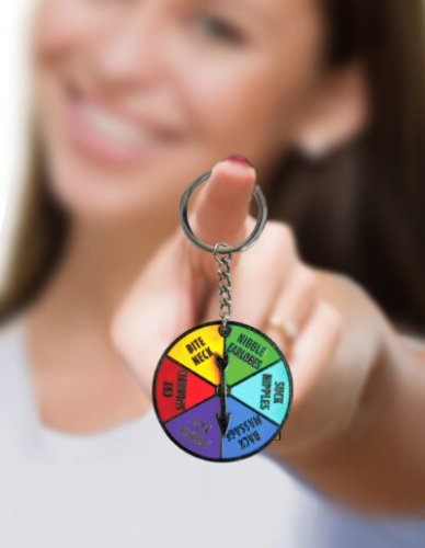 SUPER FUN KEY CHAIN SEX SPINNER