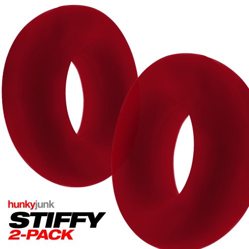 STIFFY 2-PACK C-RINGS CHERRY ICE (NET)