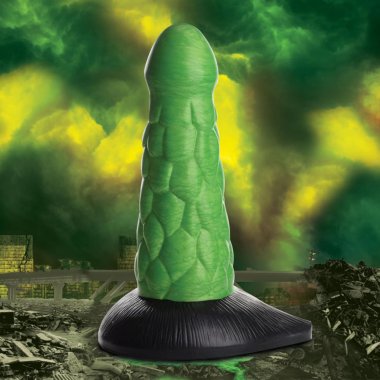 Radioactive Reptile Thick Scaly Dildo