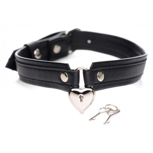 Locking Heart Collar