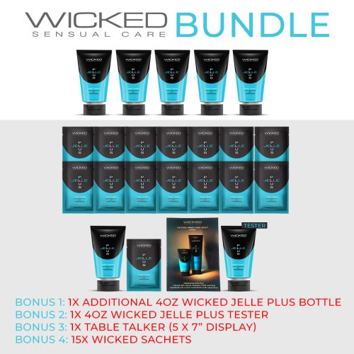 Anal August Wicked Bundle - Jelle Plus 4oz