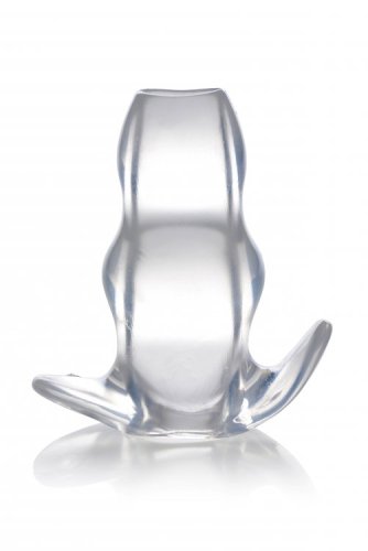 MASTER SERIES CLEAR VIEW HOLLOW ANAL PLUG LARGE