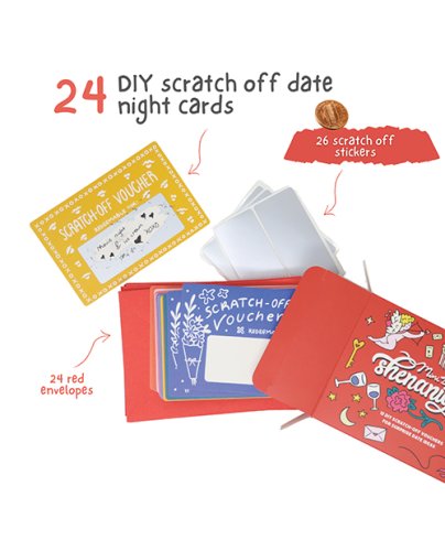 Mini Date Night Shenanigans DIY Scratch Off Vouchers & Coupons