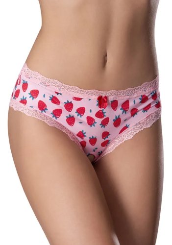 CROTCHLESS BOY SHORT L/XL STRAWBERRY