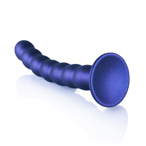 Ouch! Beaded G-Spot Dildo 8\'\' - Blue