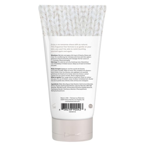 COOCHY SHAVE CREAM AU NATURAL 3.4 OZ