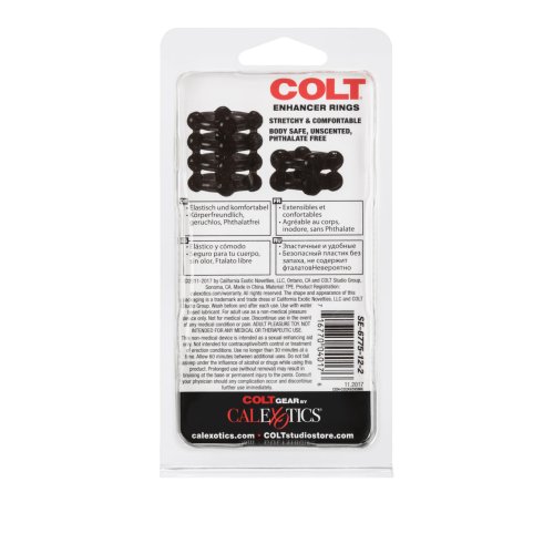 COLT ENHANCER RINGS -SMOKE