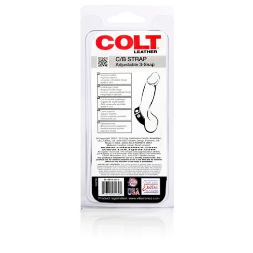 COLT ADJUST 3 SNAP LEATHER