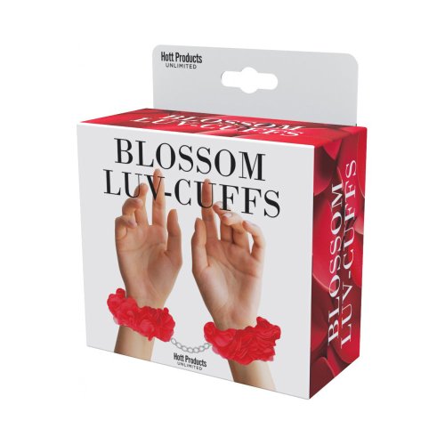 Blossom Luv Cuffs - Red