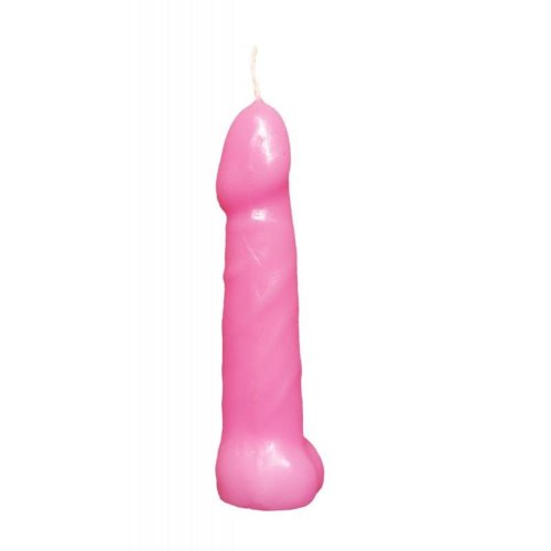 Pecker Party Pink Candles - 5 pk