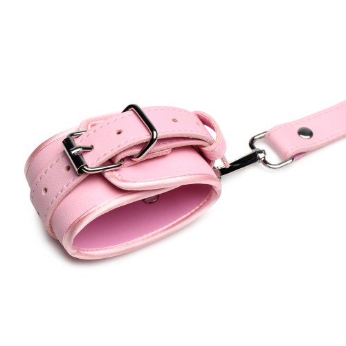 Bondage Harness W/ Bows - XL/2XL - Pink